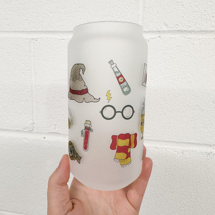 Wizarding World Can Glass - 18oz