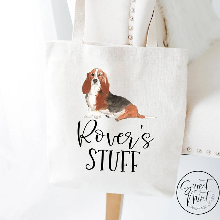 Basset Hound Tote Bag