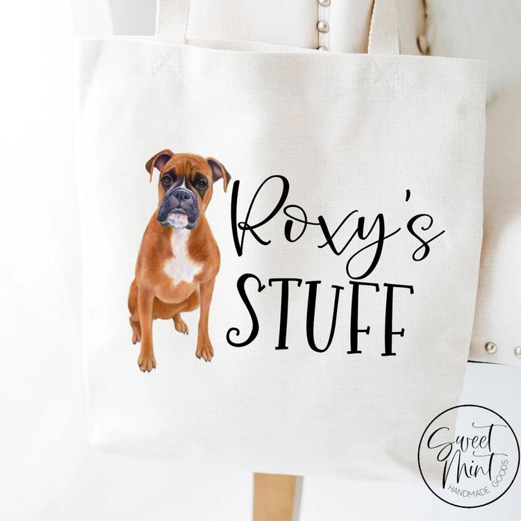 Boxer Tote Bag