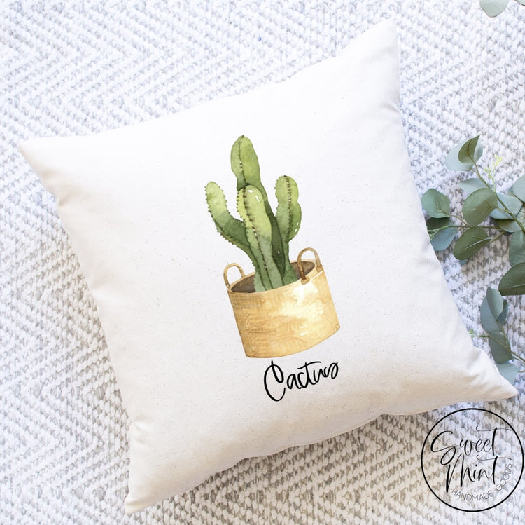 Cactus Pillow Cover - 16X16 Pillow Cover