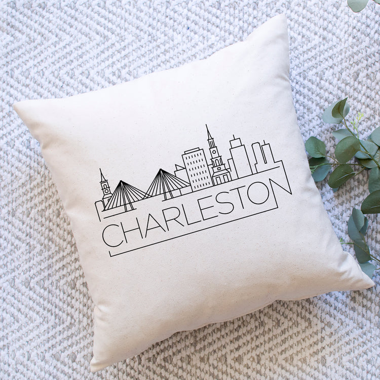Charleston Skyline Pillow Cover