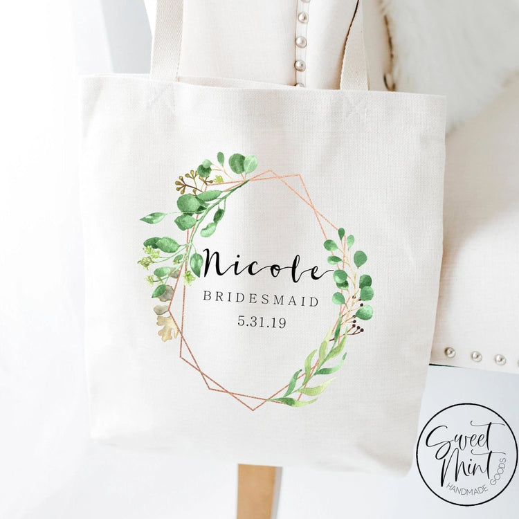 Custom Bridesmaid Tote Bag