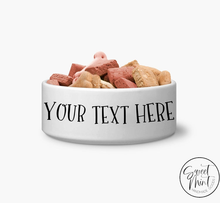 Custom Pet Bowl- Personalized Dog /cat Bowl