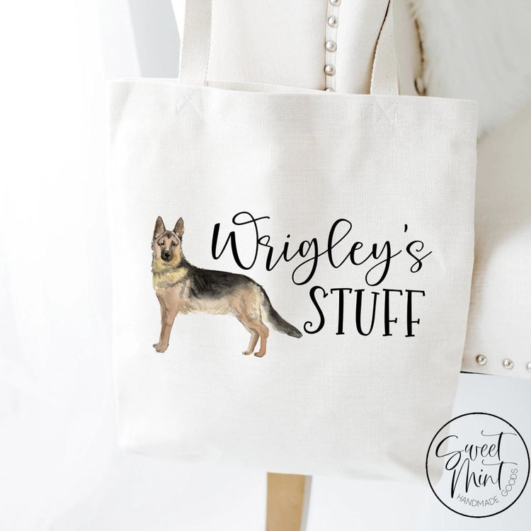 German Shepherd Tote Bag