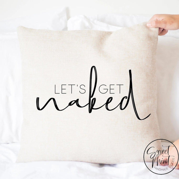 Get Naked Pillow Cover - 16X16