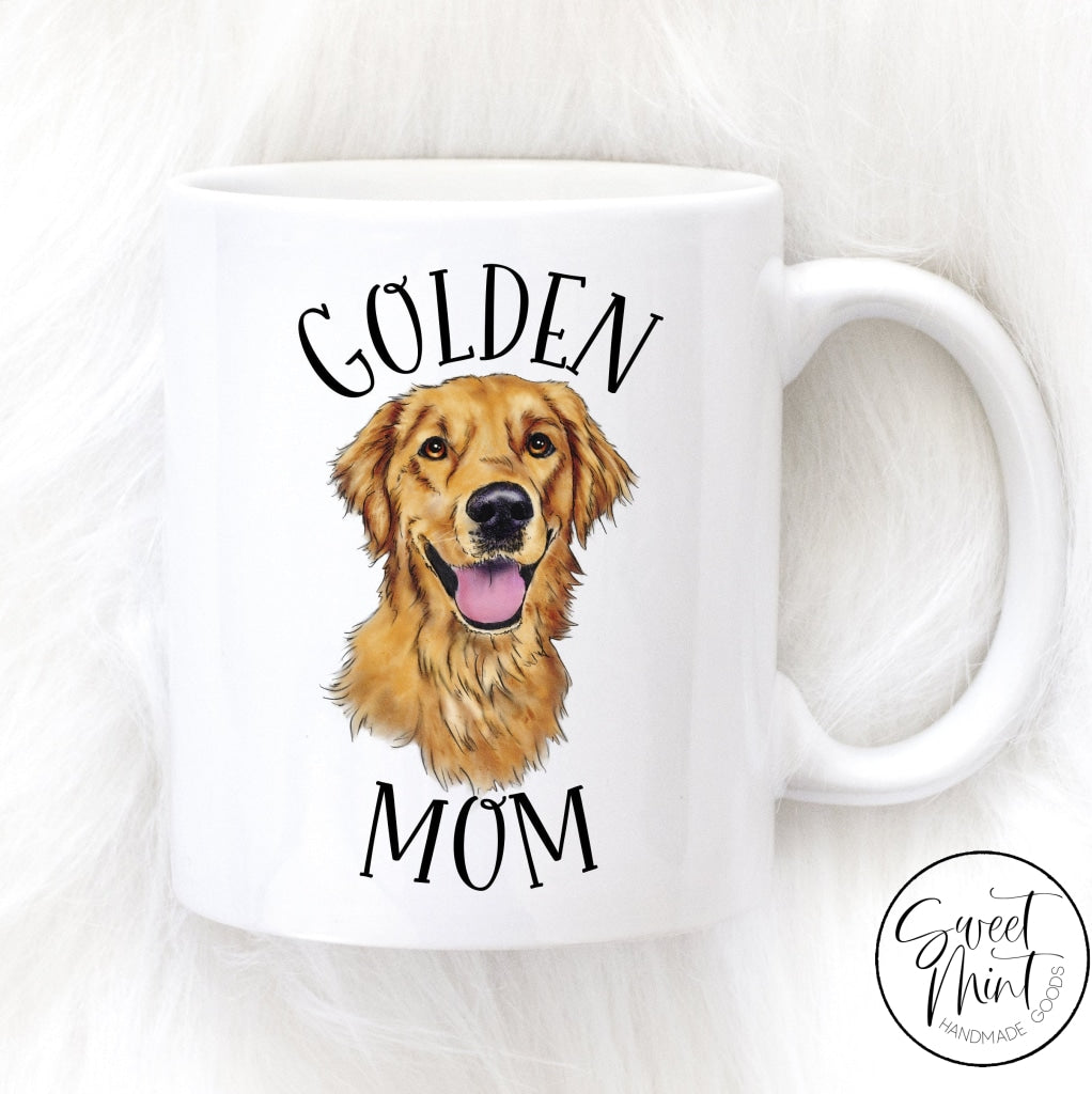 Golden Retriever Dishwasher Safe Microwavable Ceramic Coffee Mug