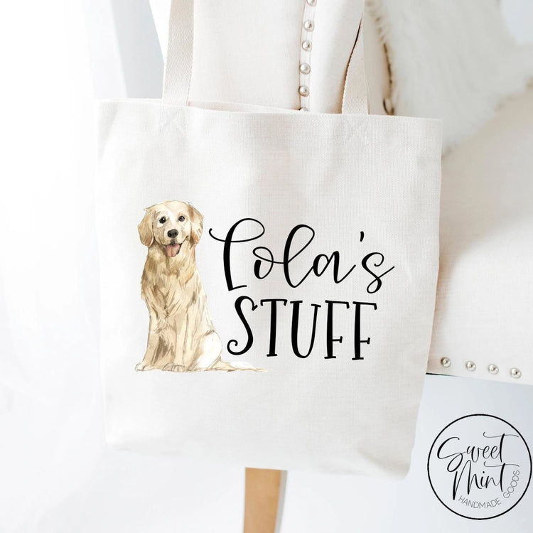 Golden Retriever Tote Bag