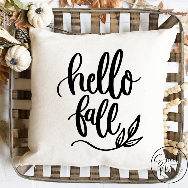 Hello Fall Pillow Cover - / Autumn 16X16