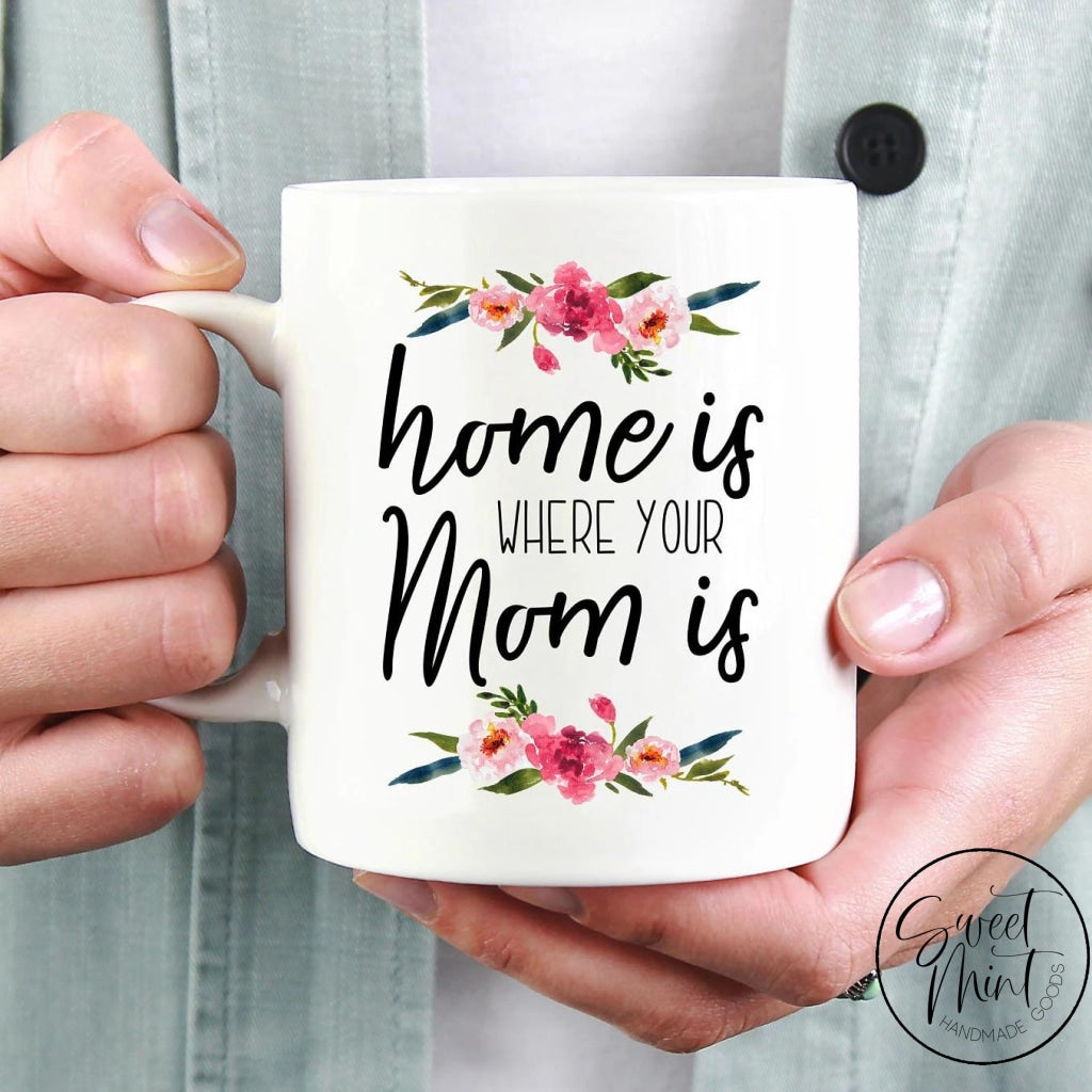 Home Is Where Your Mom Is Mug