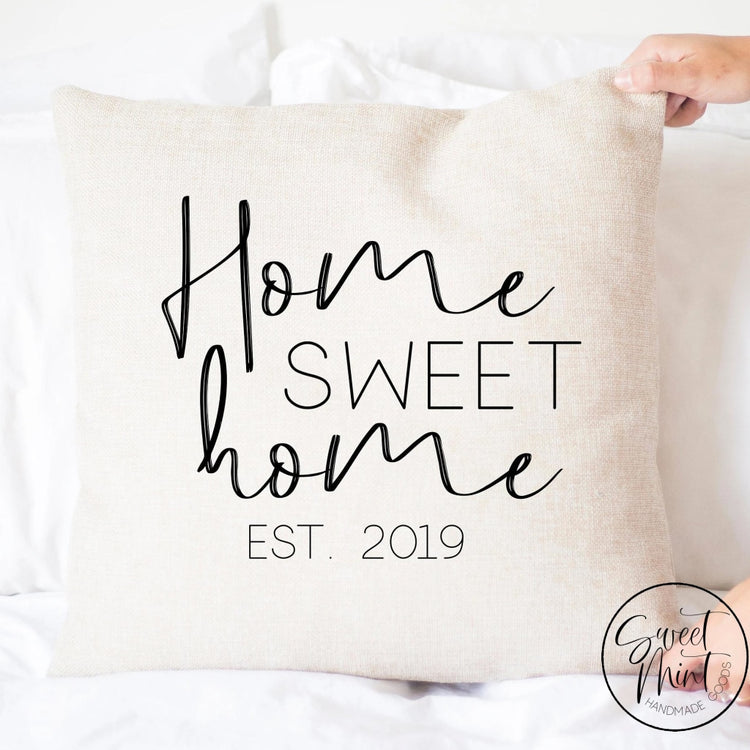 Home Sweet Pillow Cover - 16X16