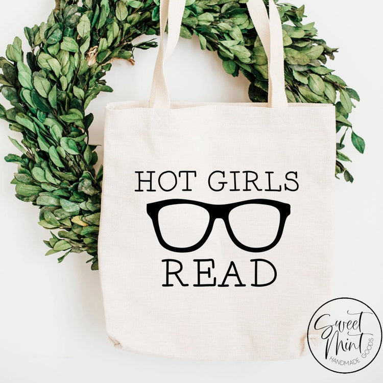 Hot Girls Read Tote Bag