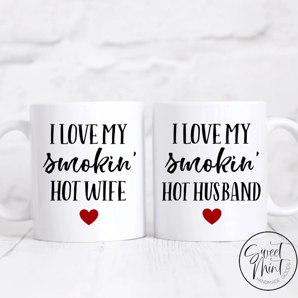 Custom I Love My Smokin Wife Funny Men Gift Him Husband Travel Mug By  Cm-arts - Artistshot