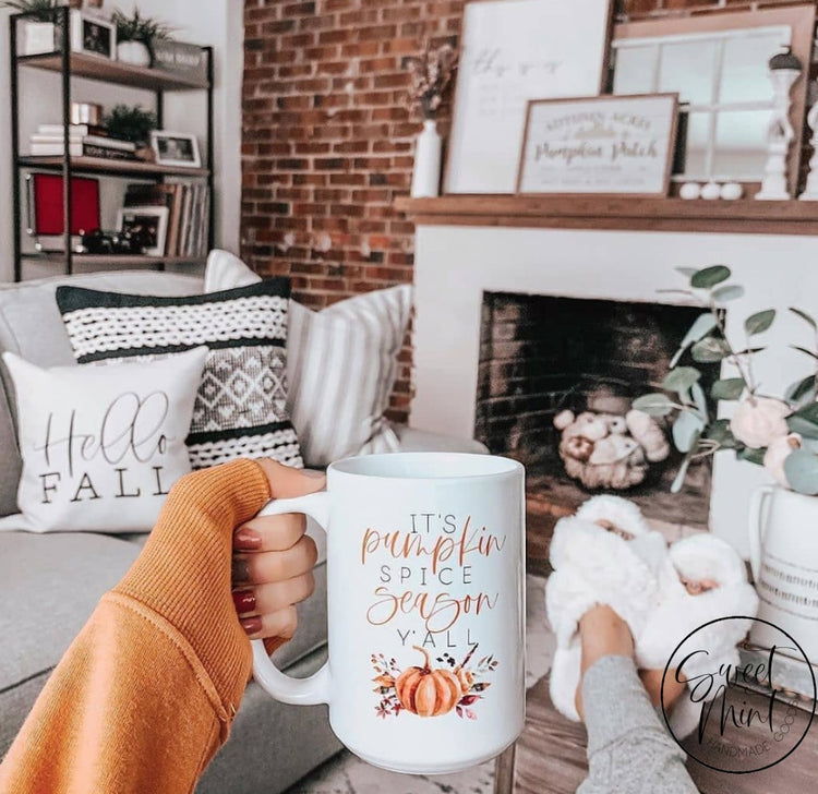 Its Pumpkin Spice Season Yall Mug - Fall / Autumn
