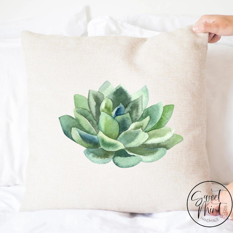 Succulent Pillow Cover - 16X16