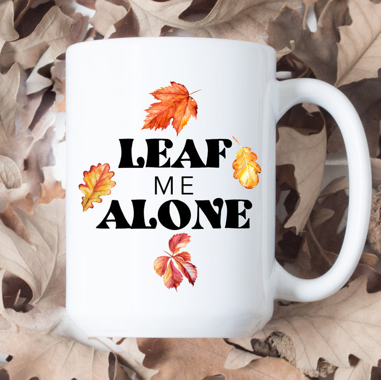 Leaf Me Alone Mug
