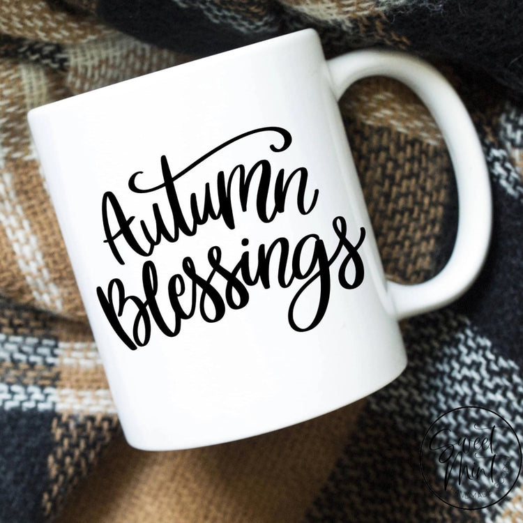 Autumn Blessings Mug - Fall