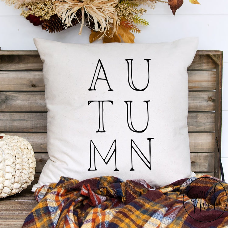 Autumn Pillow Cover - 16 X
