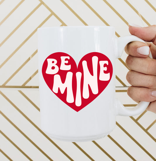 Be Mine Heart Mug