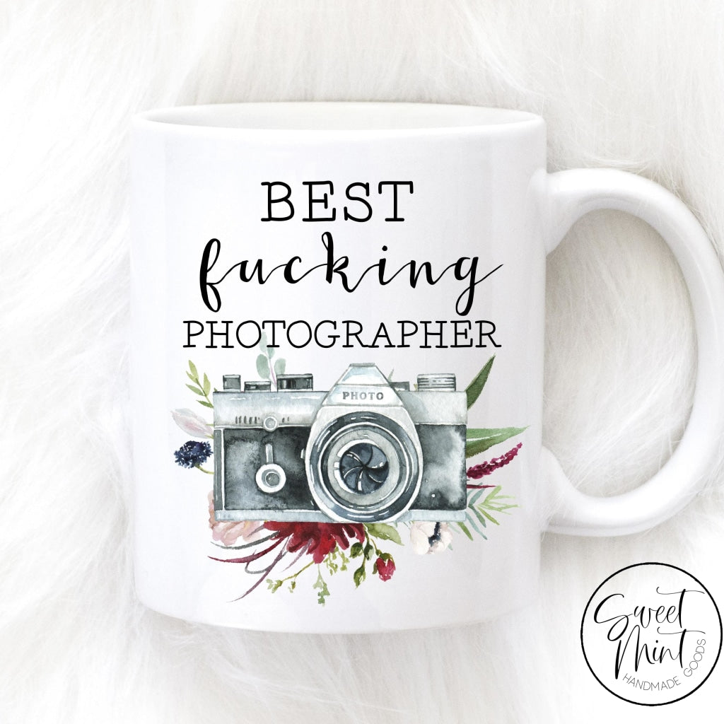 Best Fucking Photographer Mug - Camera Wedding