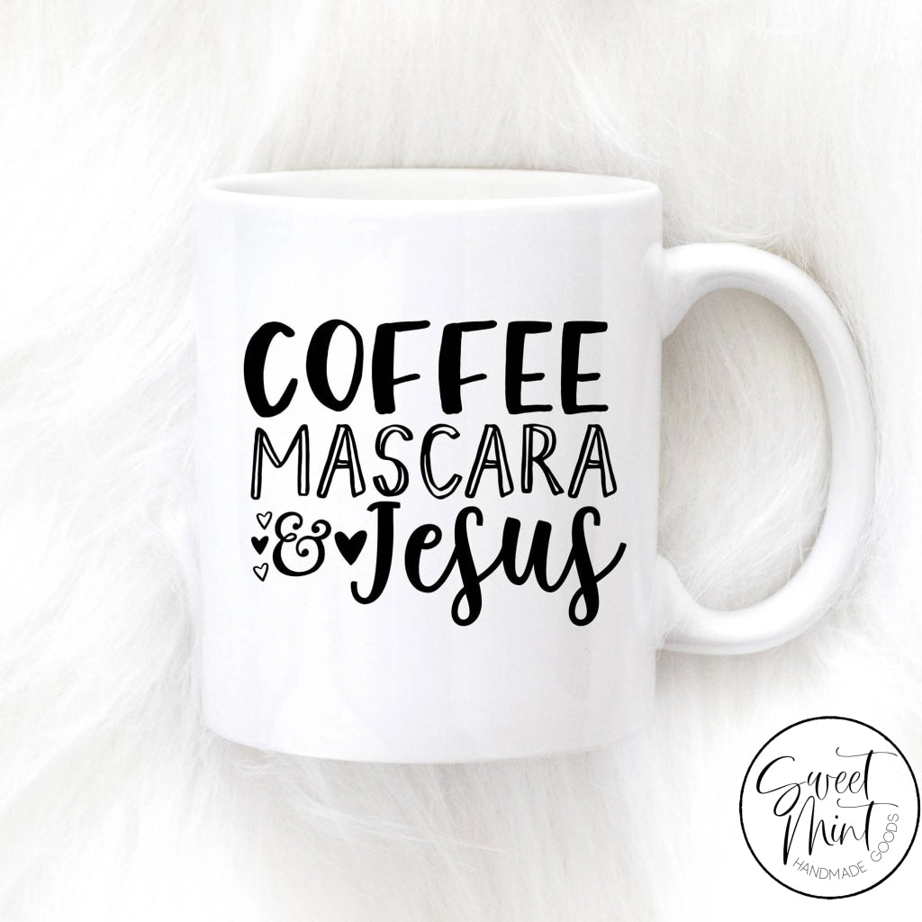 Coffee Mascara And Jesus Mug