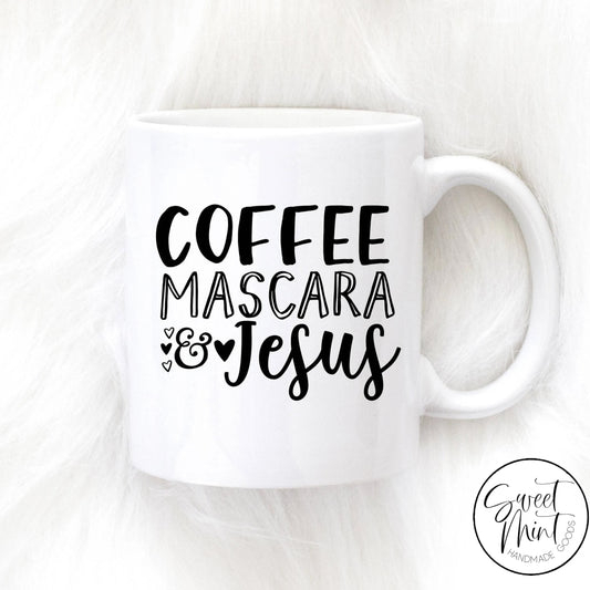 Coffee Mascara And Jesus Mug