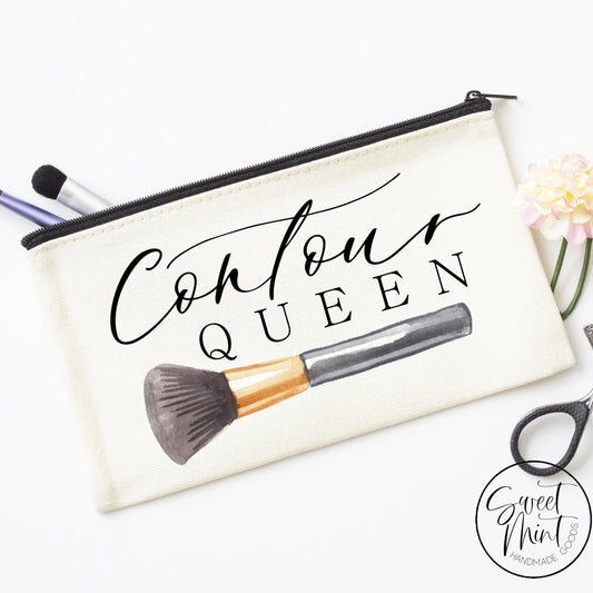 Contour Queen Makeup Brush Bag - Cosmetic
