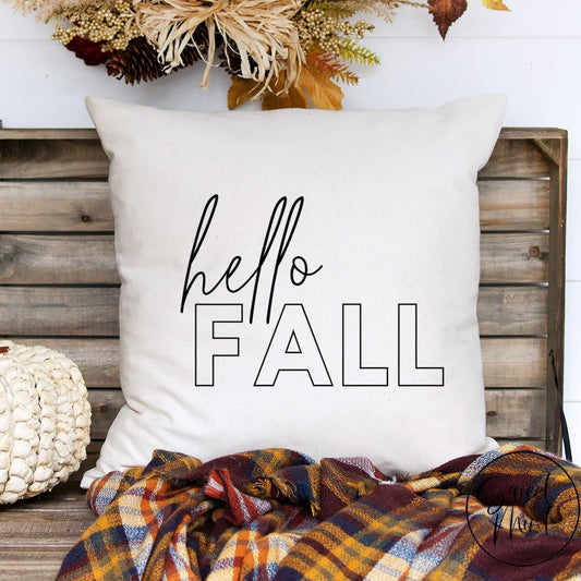Copy Of All The Fall Vibes Pillow Cover - / Autumn 16X16