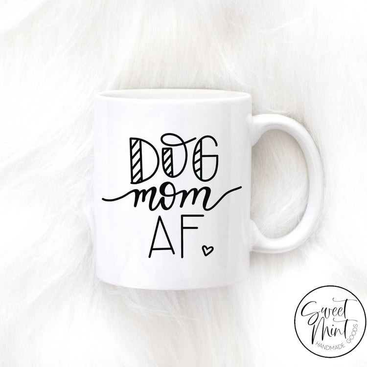 Dog Mom Af Mug Mug