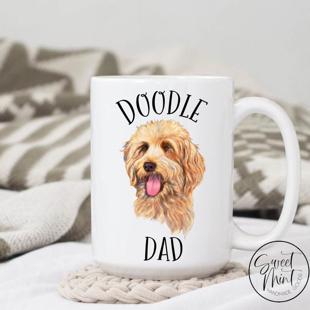 Doodle Dad Mug - Labradoodle Golden