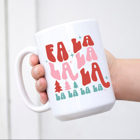 Fa La La Retro Mug