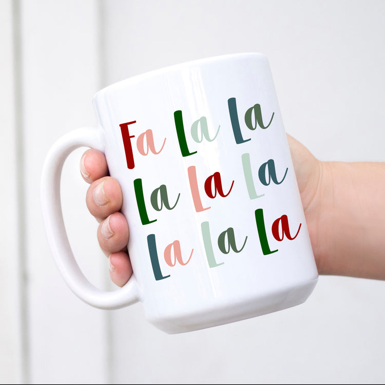 Fa La La Colorful Mug