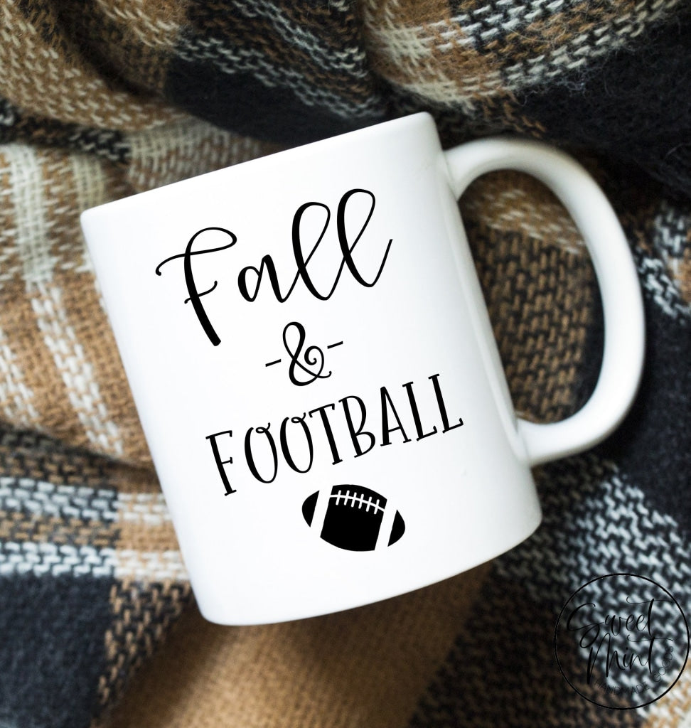 Fall And Football Mug - Autumn
