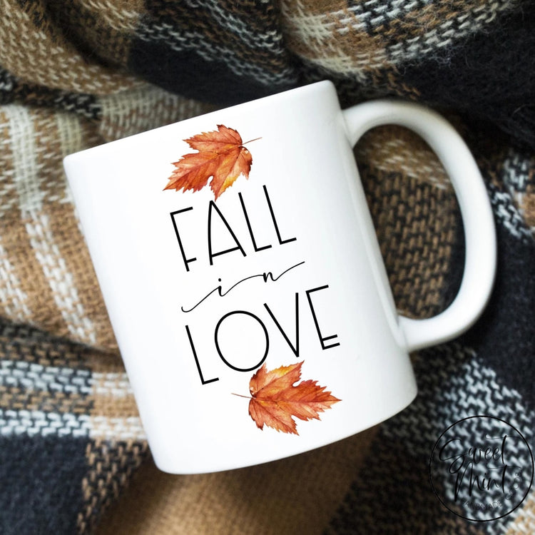 Fall In Love Mug - / Autumn Mug