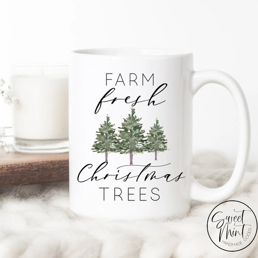 Farm Fresh Christmas Trees Mug