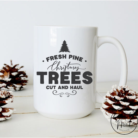 Fresh Pine Christmas Trees Farm Mug