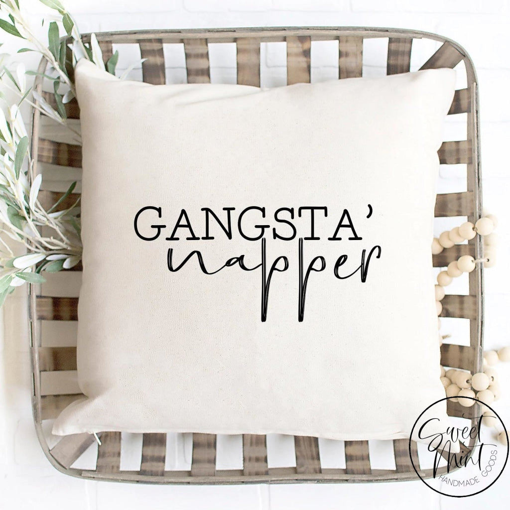 Gangsta Napper Pillow Cover - 16X16