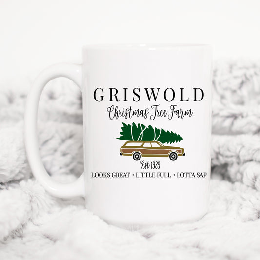 Griswold Christmas Tree Farm Mug