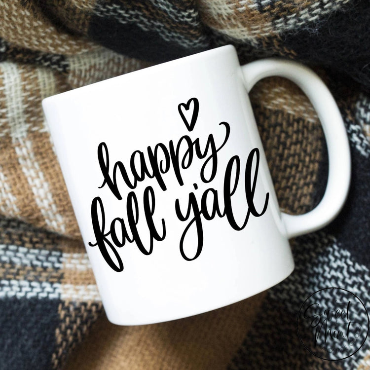 Its Fall Yall Coffee Mug Cute Fall Coffee Cups It's Fall Y'all Mug