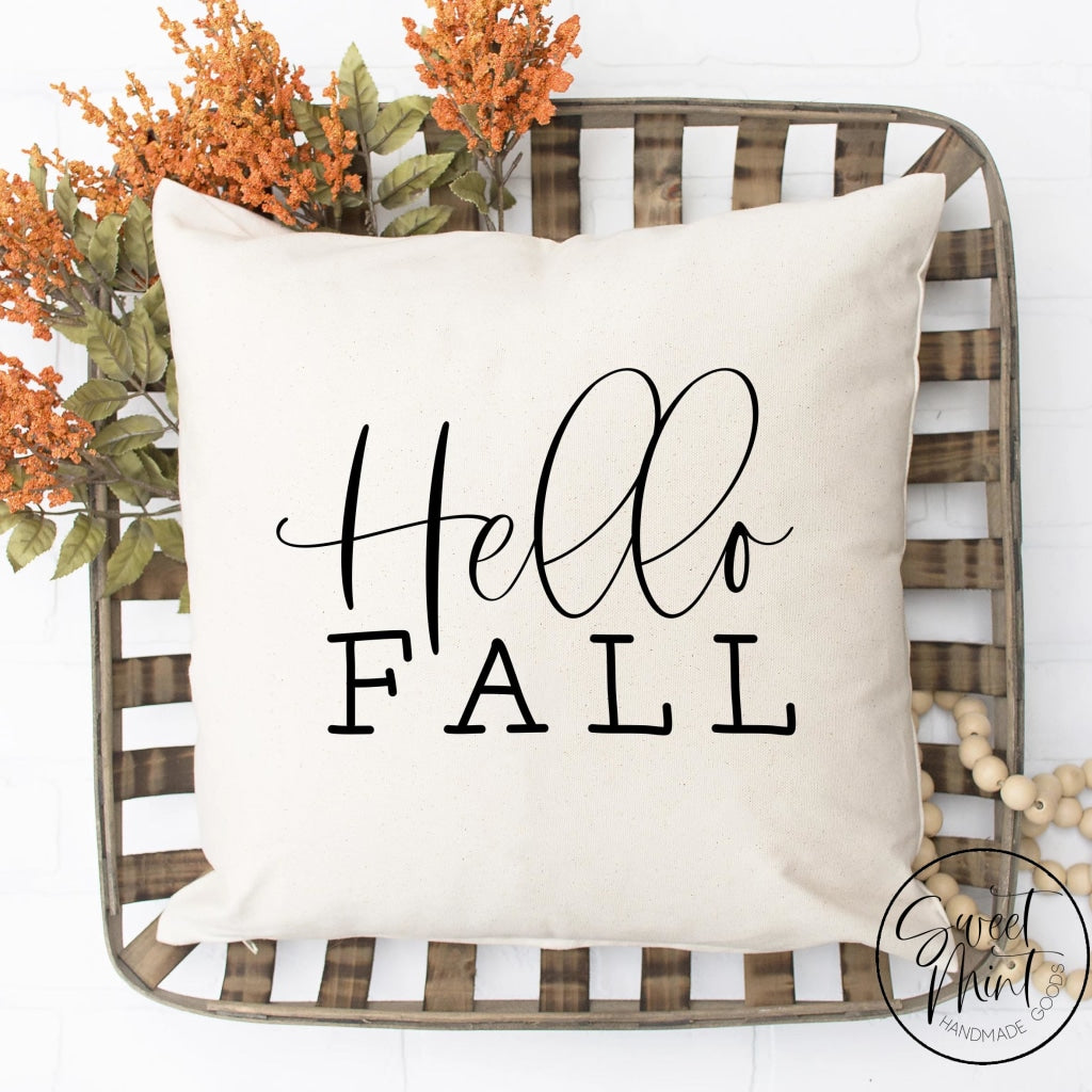 Hello Fall Pillow Cover - / Autumn 16X16