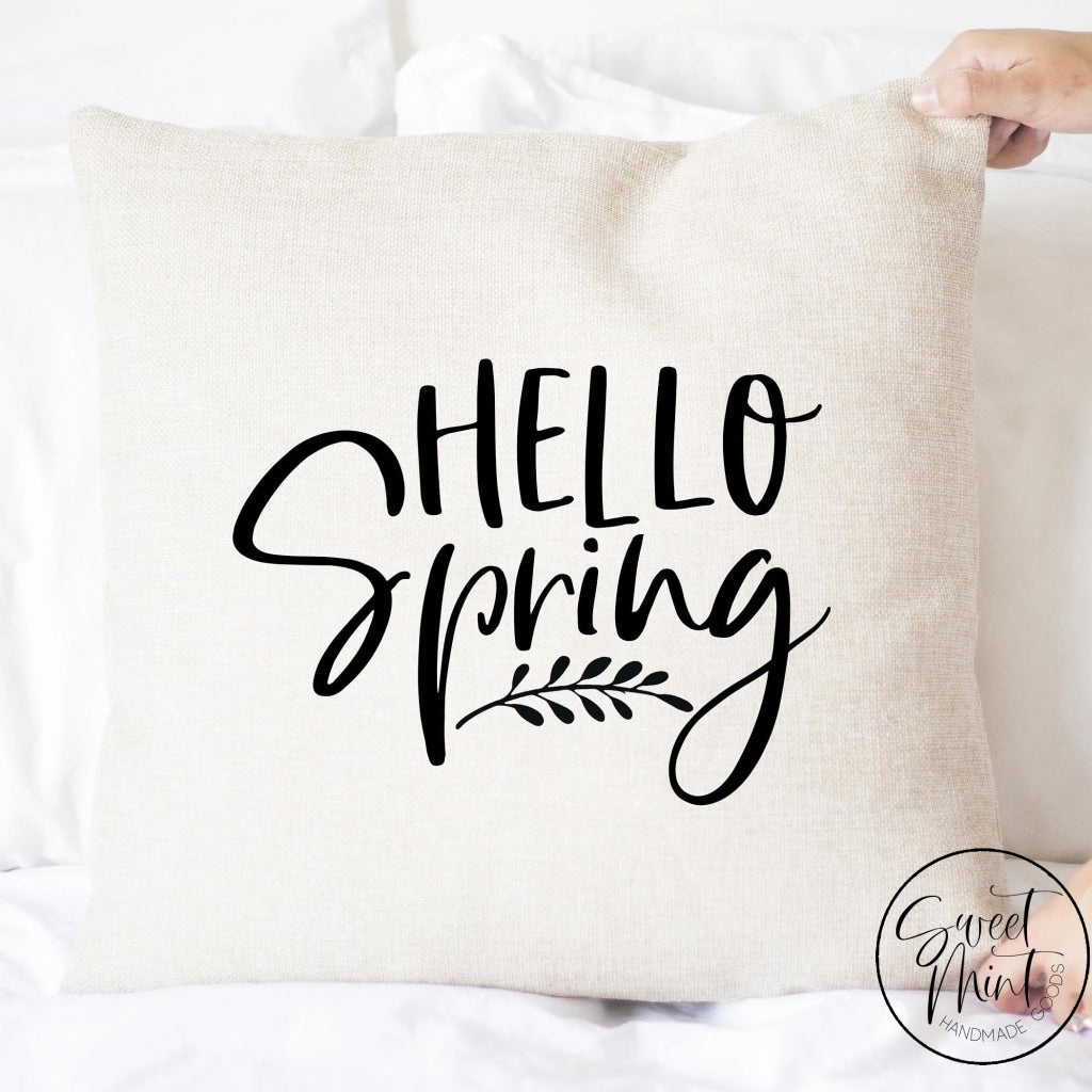 Hello Spring Pillow Cover - 16X16