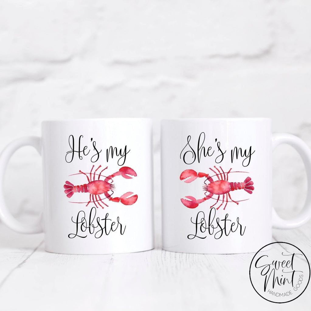 Hes My Lobster Mug & Shes Set - Friends Tv Show
