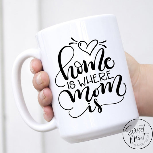 Home Is Where Mom Mug