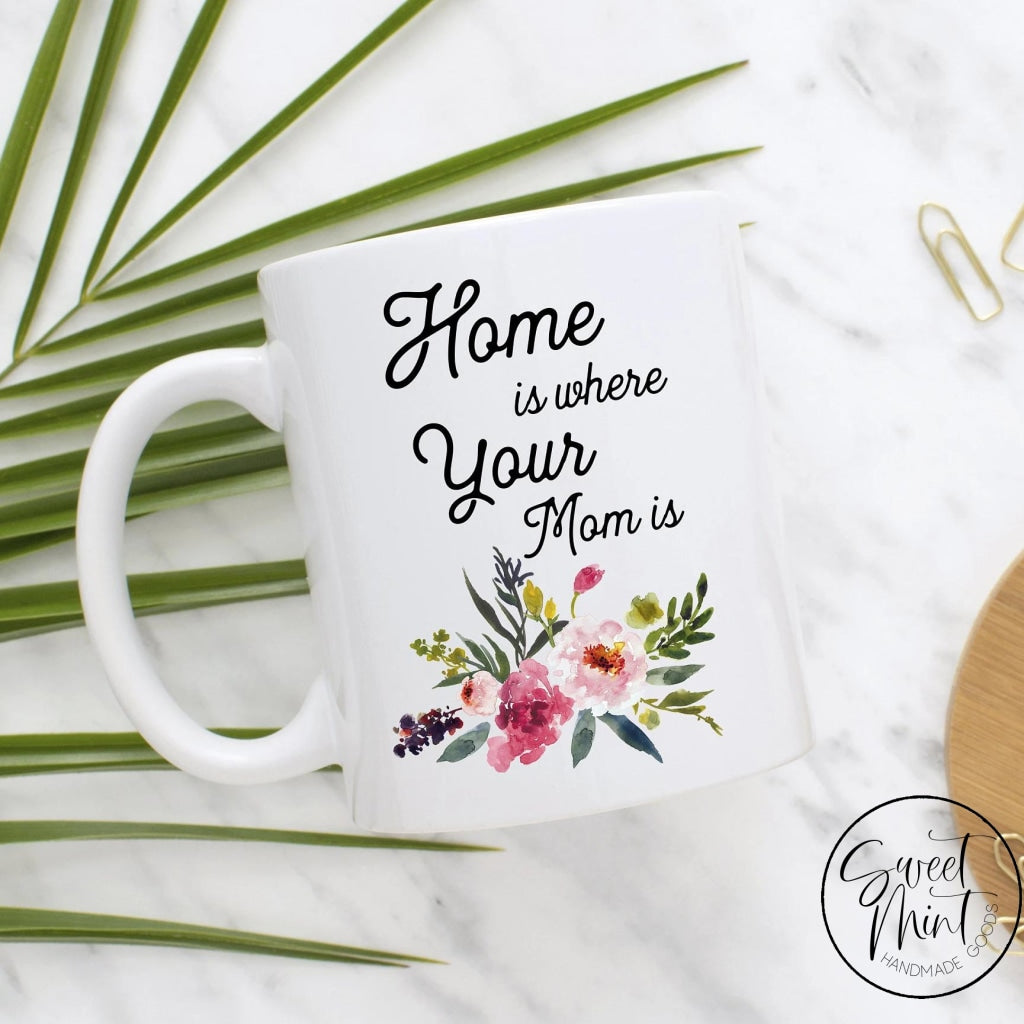 Home Is Where Your Mom Mug