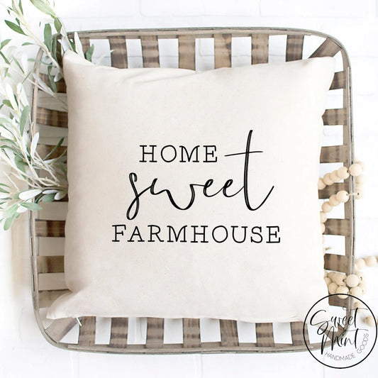Home Sweet Farmhouse Pillow Cover - 16X16