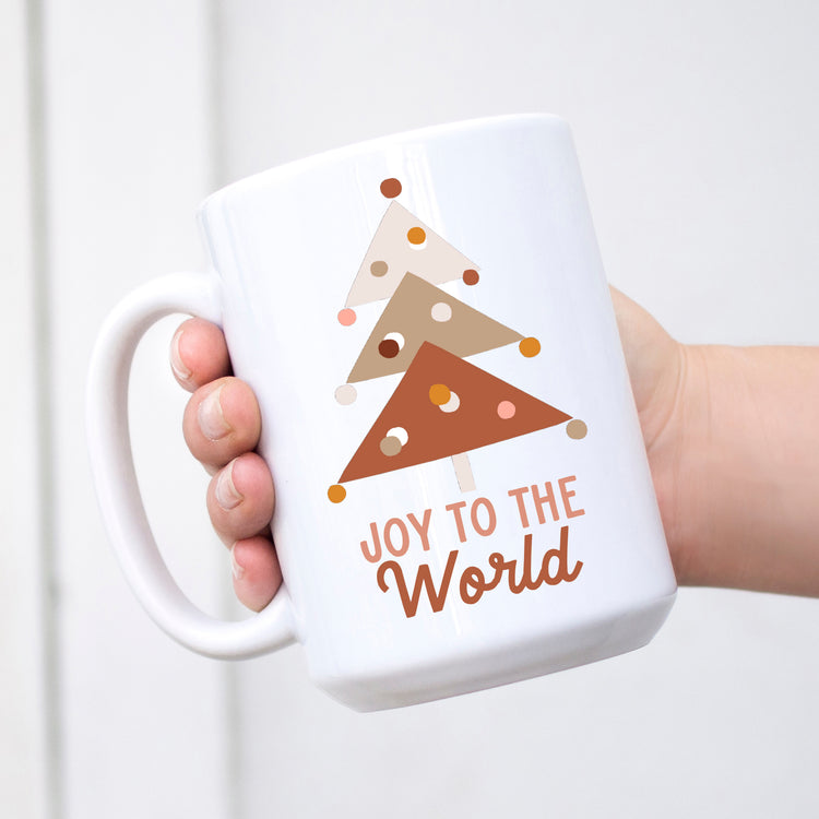 Joy to the World Boho Tree Mug