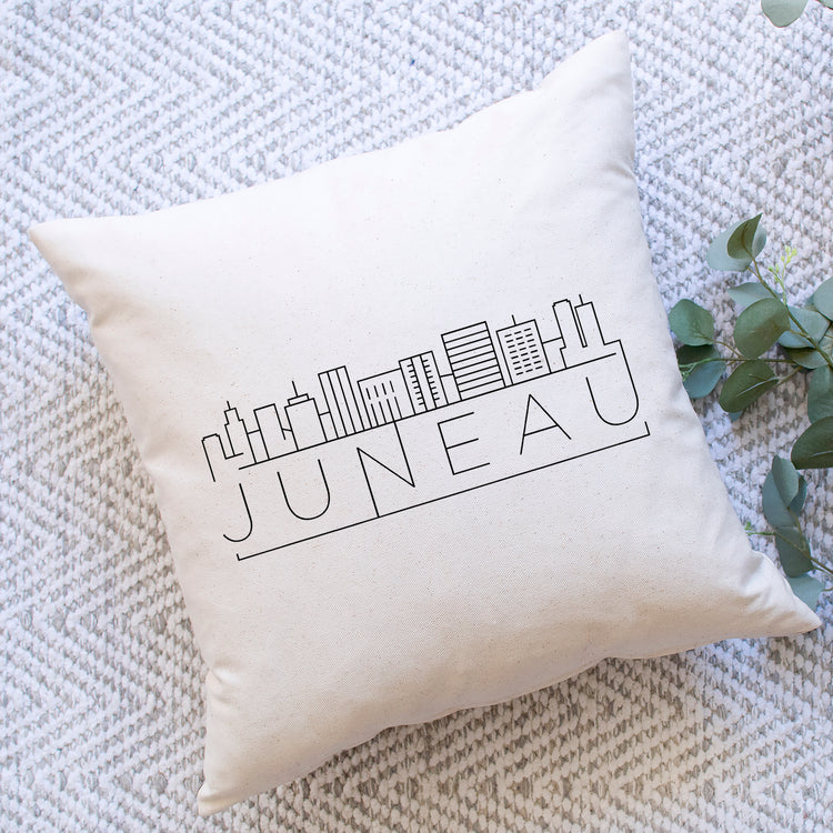 Juneau Skyline Pillow Cover