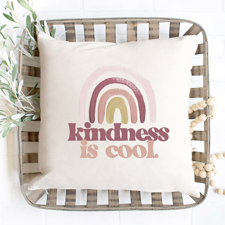 Kindness is Cool Pillow Cover - 16x16"