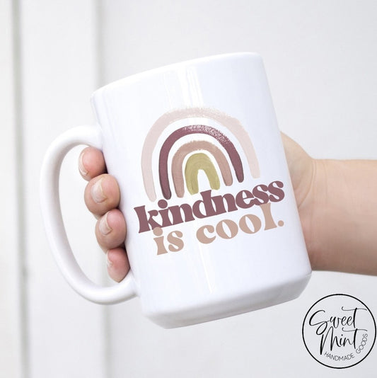 Kindness Is Cool Rainbow Mug Mug