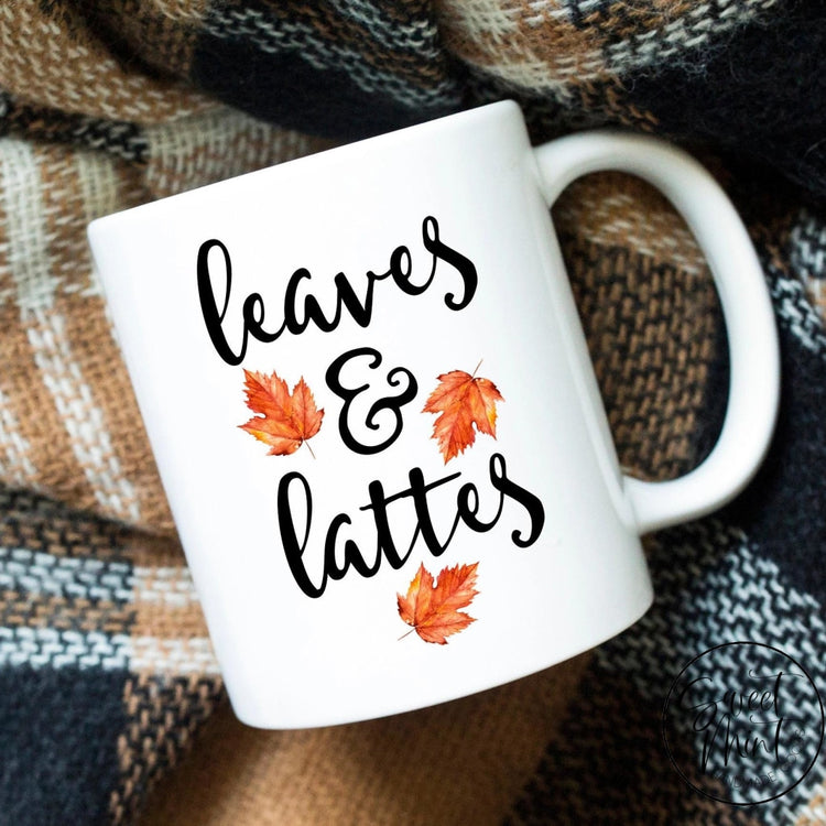 Leaves And Lattes Mug - Autumn / Fall