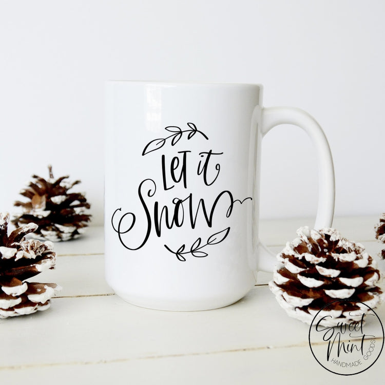 Let It Snow Christmas Mug